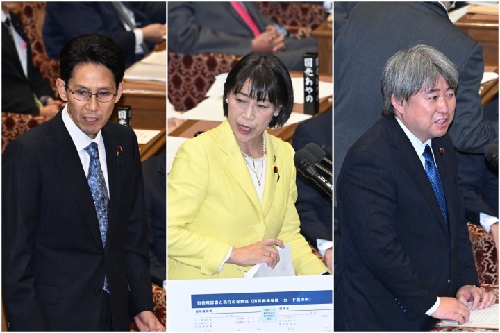 階猛、岡本あき子、神谷裕各衆院議員　衆院予算委員会