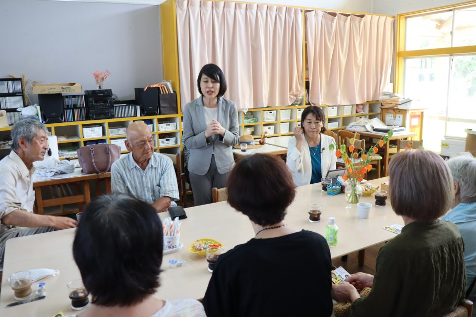 全国女性キャラバン　山本わか子　岡本あき子　京都