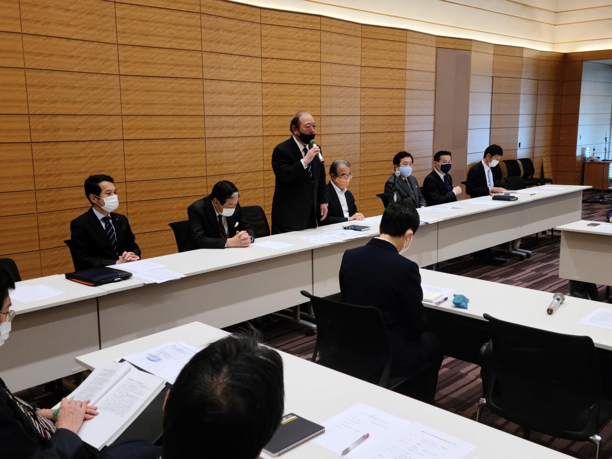 解放同盟西島書記長の参加のもと人権政策推進議連が設立総会を開催