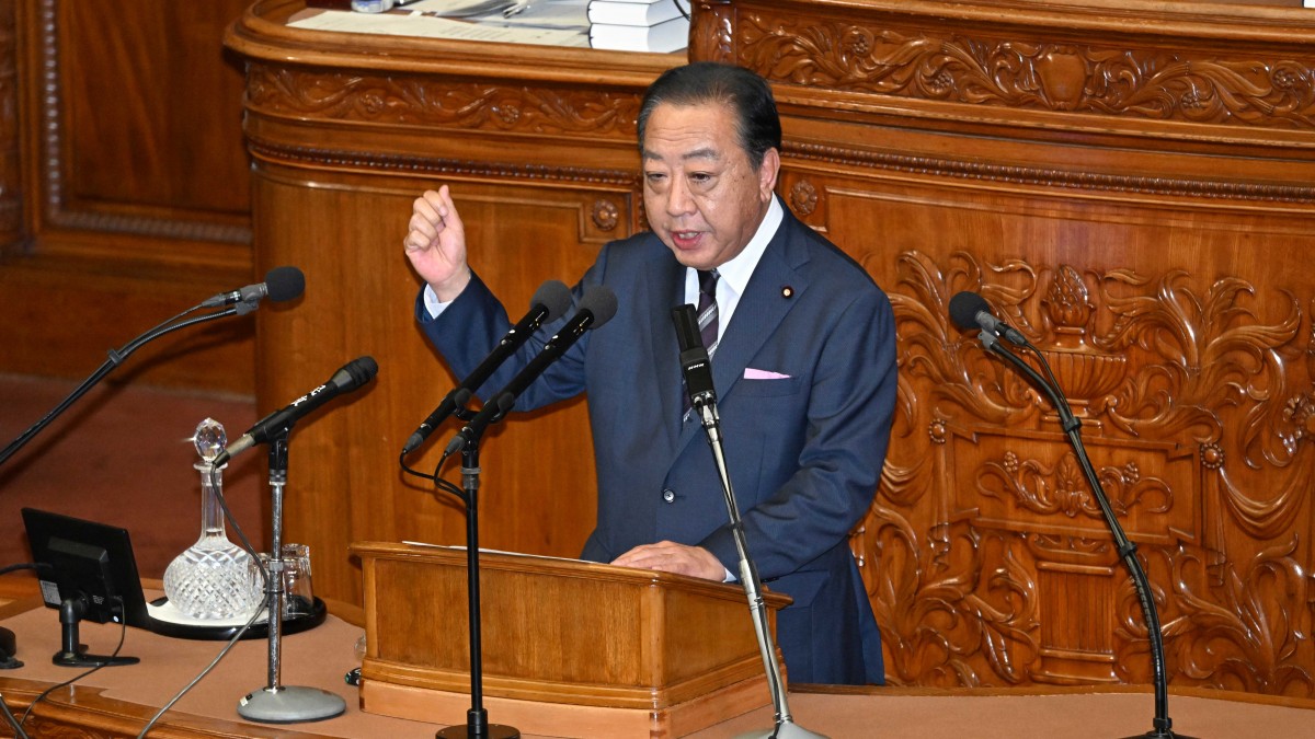 衆院本会議】野田佳彦代表「疑似政権交代では政治は変わらない。政権
