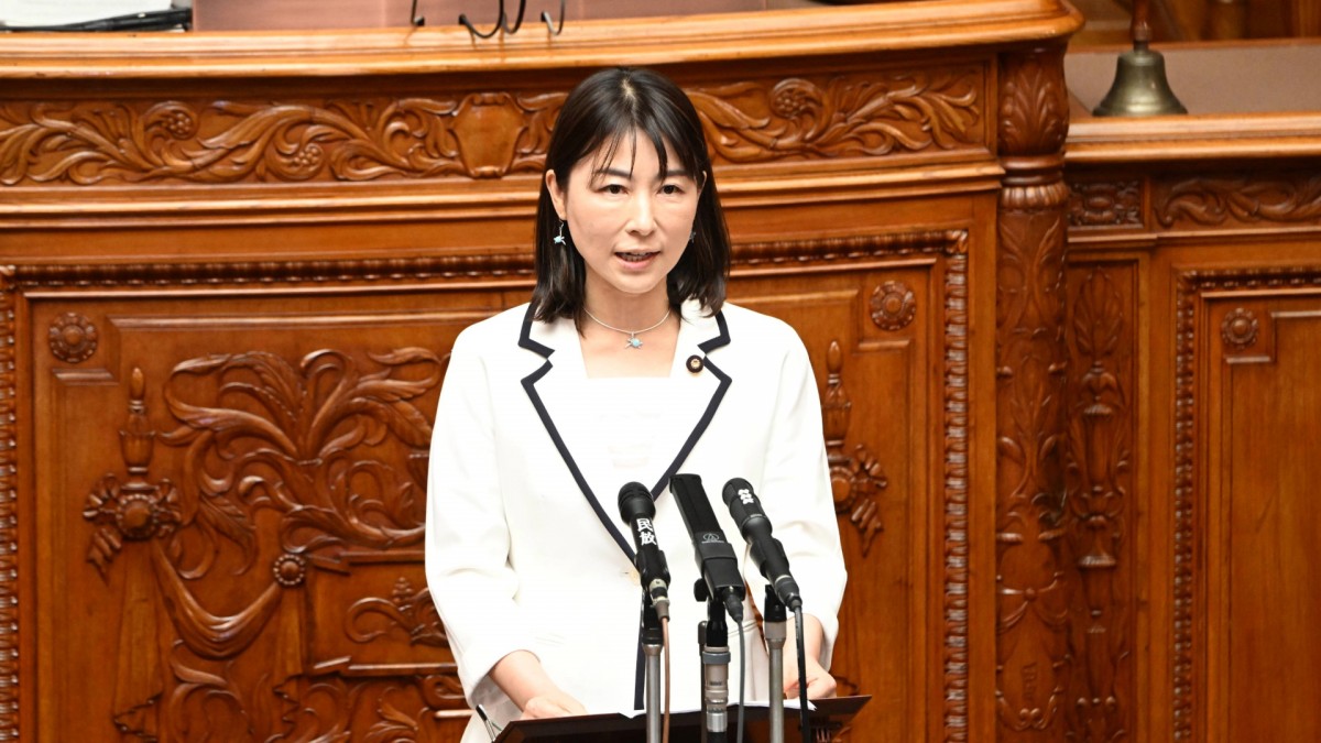 衆院本会議】塩村議員、セキュリティ・クリアランスの創設など経済安全