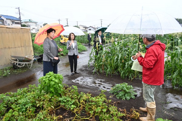 【東京】農林水産キャラバン「都市農業を守ることは、結果として地方の農業の振興にもつながる」田名部議員