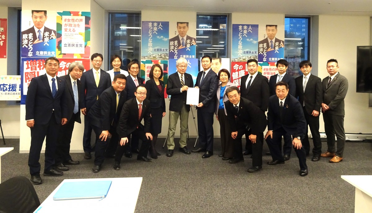 全日本海員組合より「海運・船員の政策諸課題に関する申し入れ」を受け