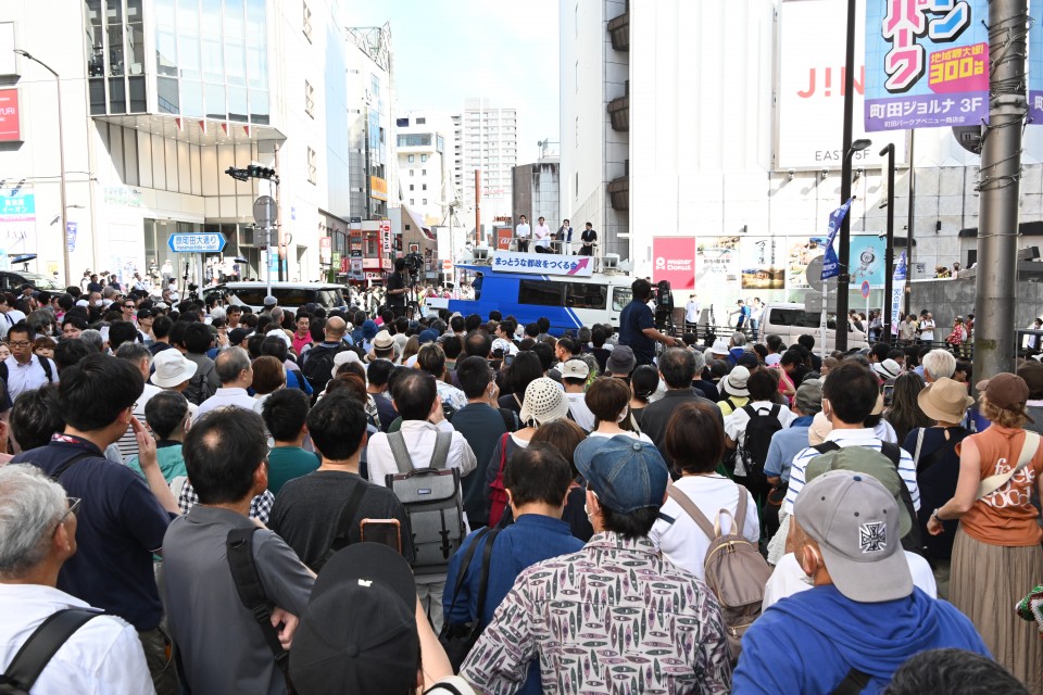 蓮舫　都知事選