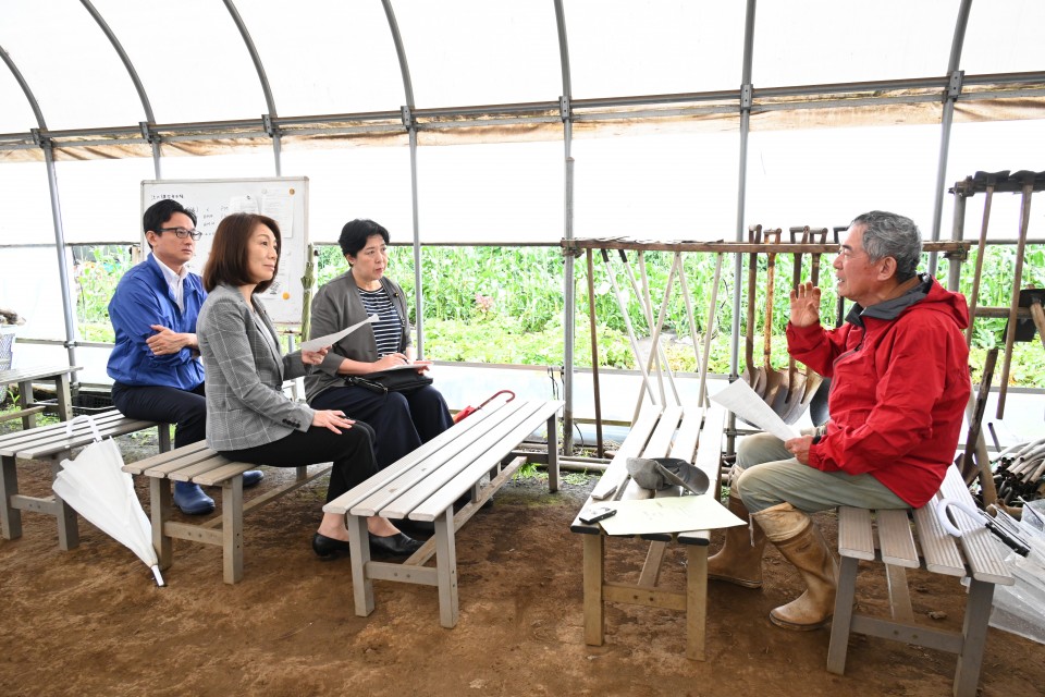 田名部匡代　徳永エリ　農林水産キャラバン　山岸一生