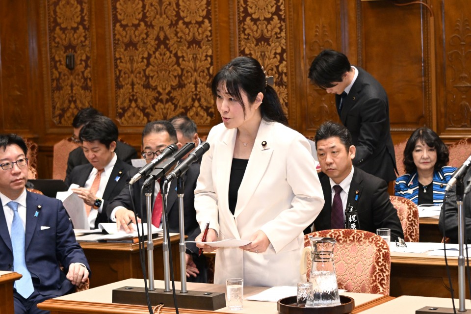 宮口治子　参院予算委員会