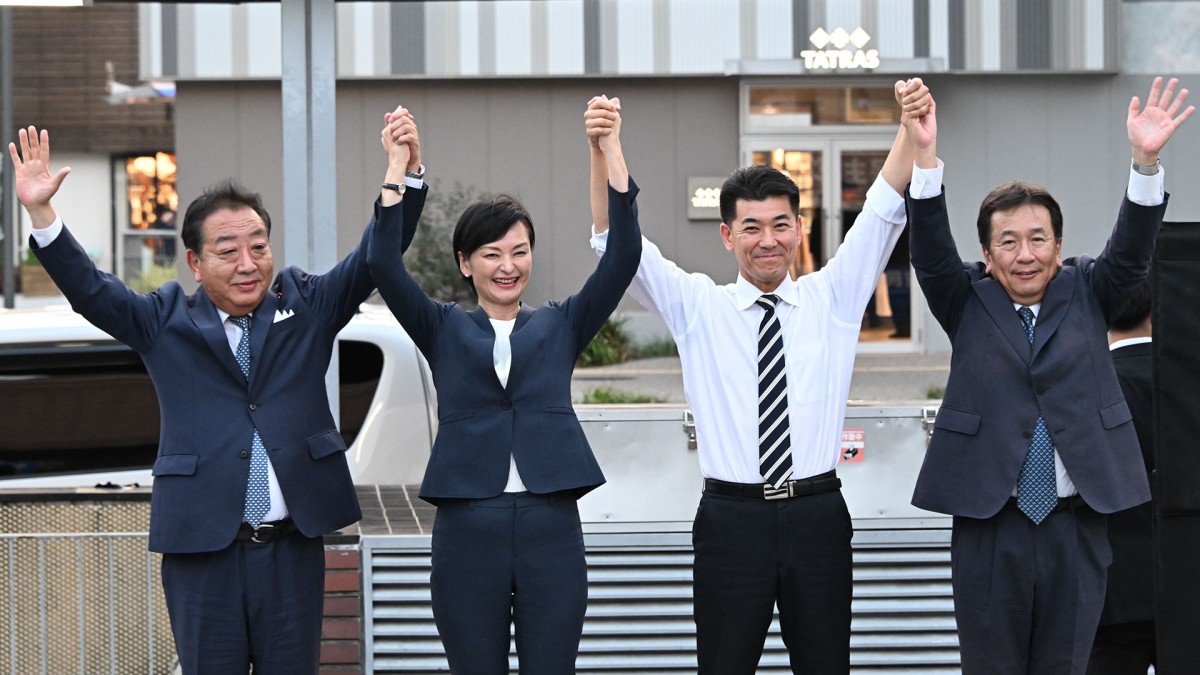 代表選挙】名古屋で東海ブロック立会演説会、「政治行政改革・党改革